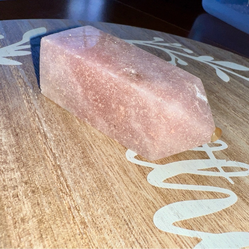 Sugar Pink Amethyst Crystal Tower (T54)